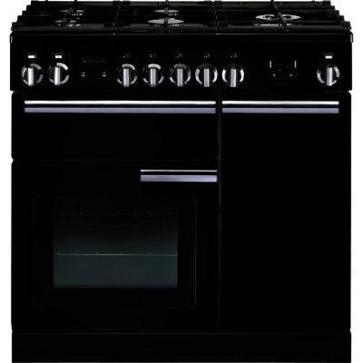 Rangemaster Professional+ 90cm 91630 Dual Fuel Range Cooker in Black with FSD Hob Rangemaster Professional+ 90cm 91630 Dual Fuel Range Cooker in Black with FSD Hob